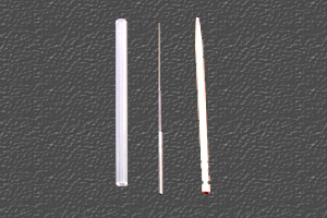 鍼灸針の大きさ比較写真